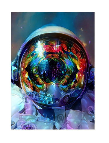 Space Psychedelic Poster