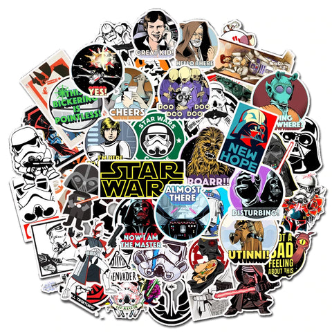 Star Wars Characters Stickers