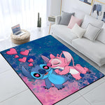 Stitch And Angel Kissing Rug