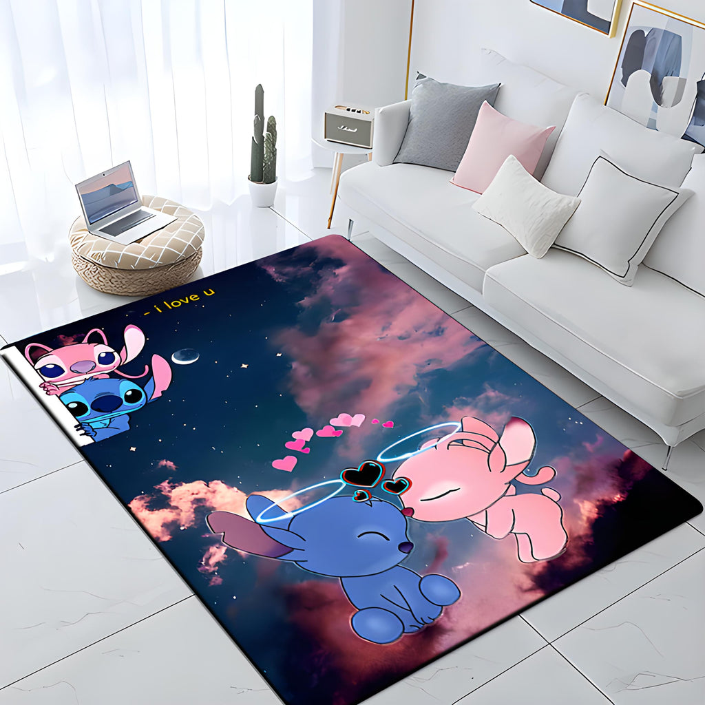 Stich Mini Rug Stitch And Angel New Love Rug | Alien Shopping