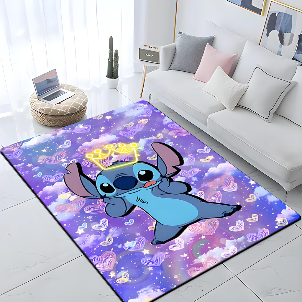 Stitch Cartoon Rug | Alien Shopping