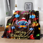 Stitch Merry Christmas Blanket