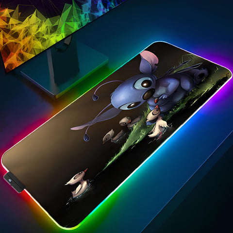 Stitch New Friends Mouse Pad