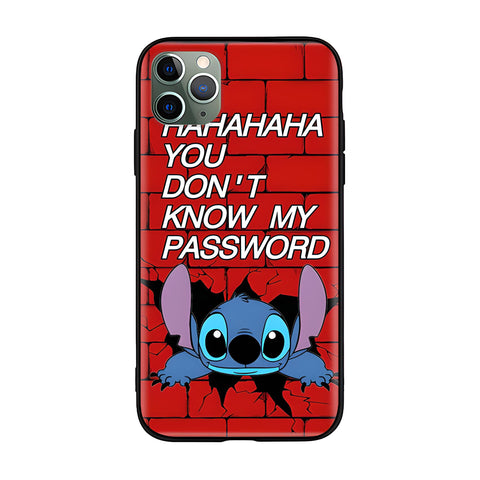 Stitch You Don't Know My Password Iphone Case