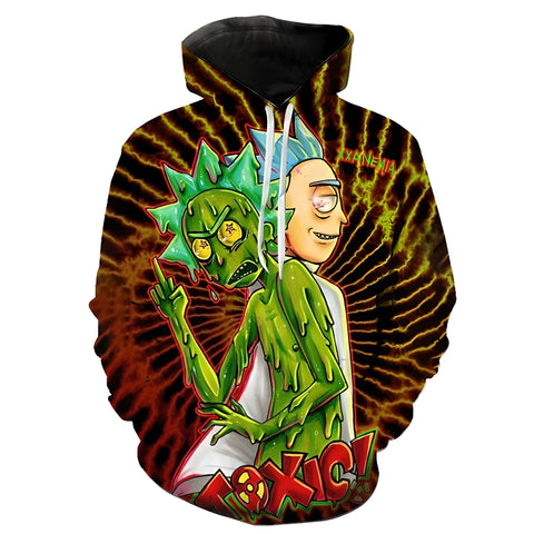 Toxic Rick And Morty Hoodie