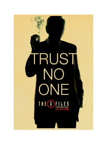Trust No One X-Files Poster