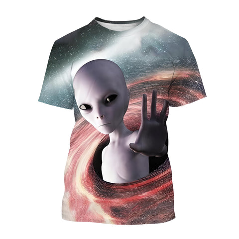 White Alien T-Shirt