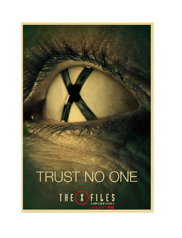 X Files Trust No One Poster