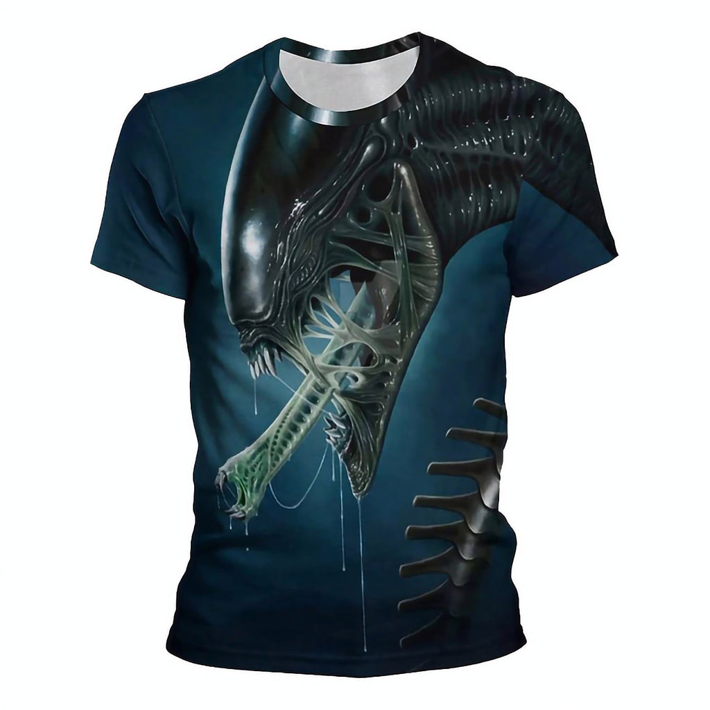 style3 Fear in Space T-Shirt da Uomo Xenomorph Alien Ripley, Dimensione style3 Fear in Space T-Shirt da Uomo Xenomorph Alien Ripley, Dimensione