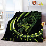 Xenomorph Warrior Blanket